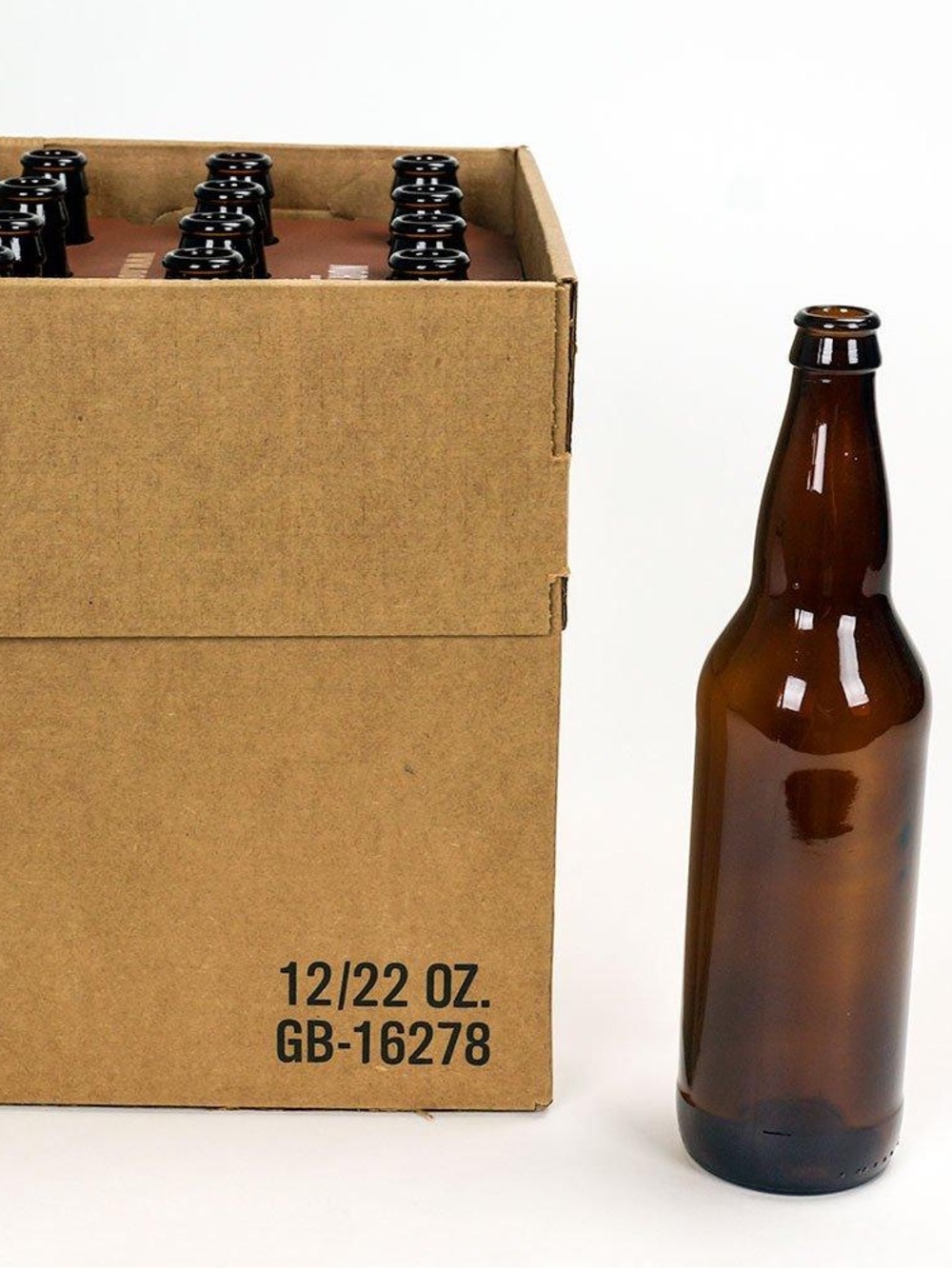 22 oz. Beer Bottles - 12 Pack NIB Home Brewing